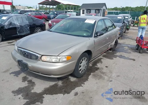 2003 Buick Century Custom z USA, uszkodzony, nr VIN 2G4WS52J631212090